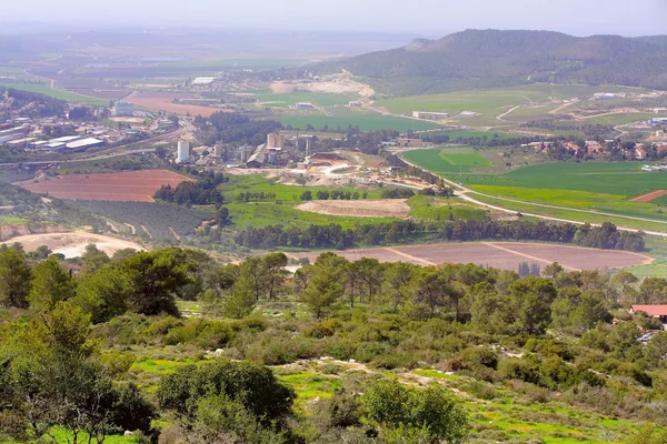 Zone industrielle dans les collines judéennes — Photo
