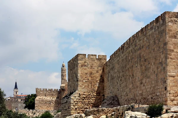 Великая стена евреев — стоковое фото
