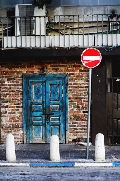禁じられている過去の通路への扉 — ストック写真