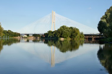 Redzinski Bridge before opening clipart