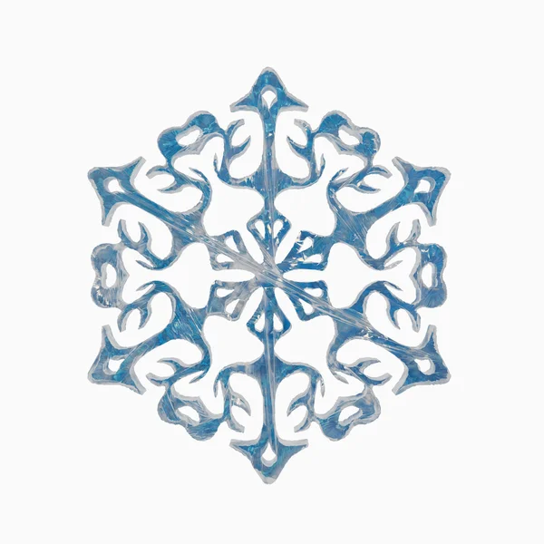 Fiocco di neve decorazione forma — Foto Stock