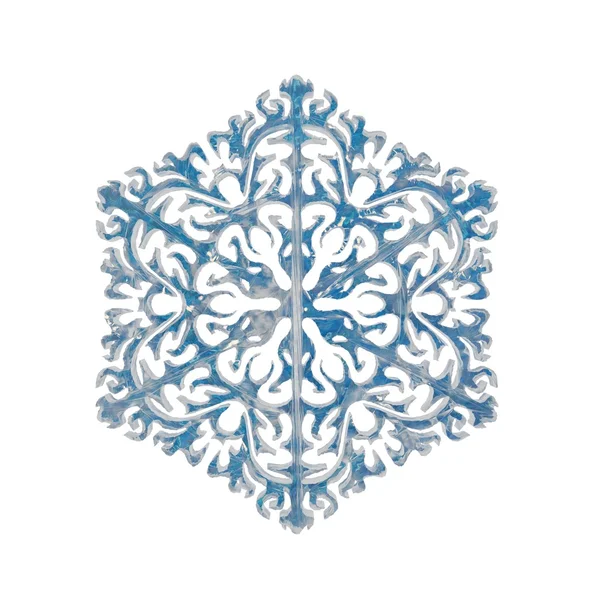 Snöflinga form dekoration — Stockfoto