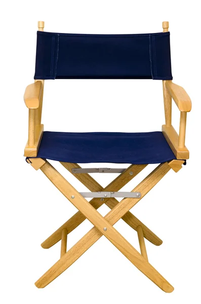 Cadeira do diretor isolada — Fotografia de Stock