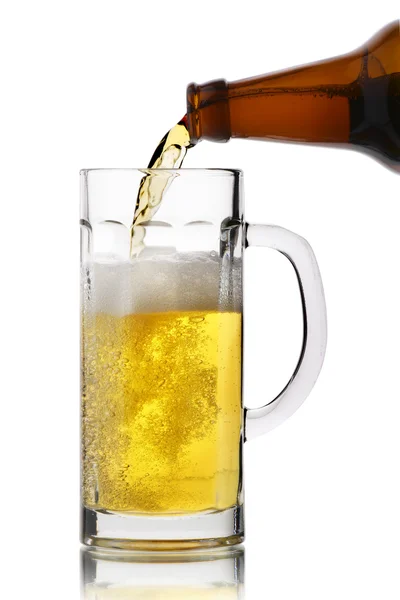 stock image Beer and mug
