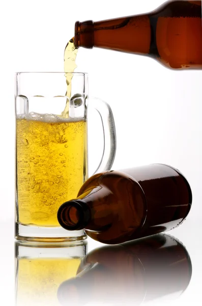 stock image Beer and 2 mug