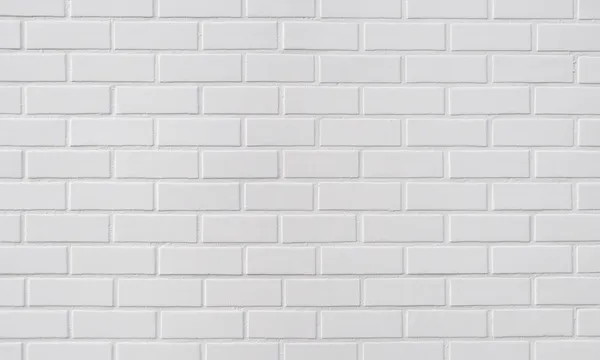 Mattone bianco muro di sfondo — Foto Stock