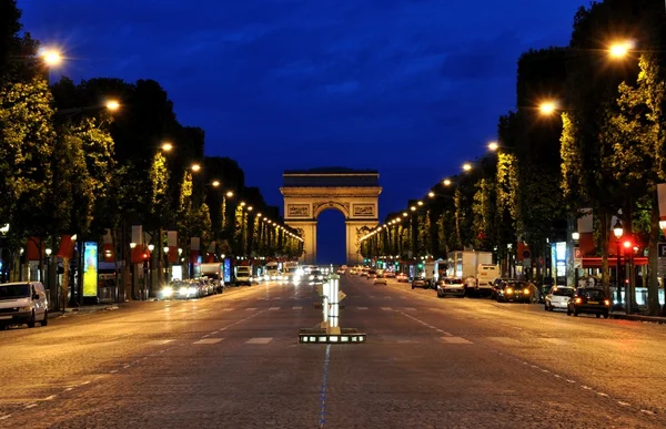 The Champs-Elysees — Stock Photo, Image