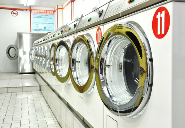 stock image A laundrette