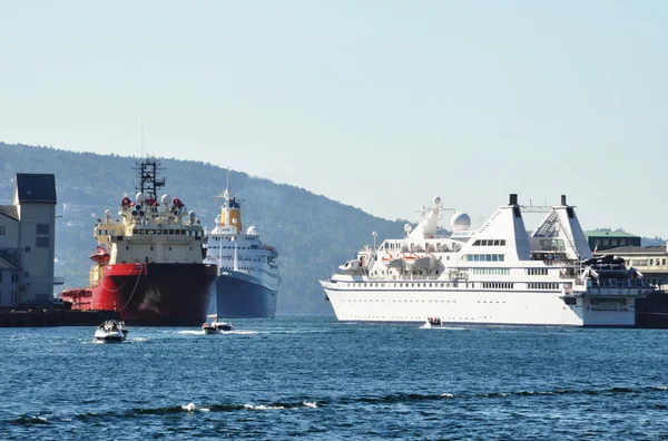 Bergen přístav — Stock fotografie