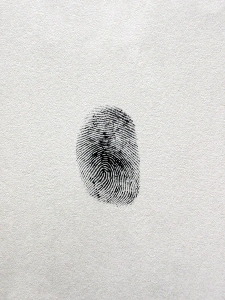 Отпечаток пальца — стоковое фото
