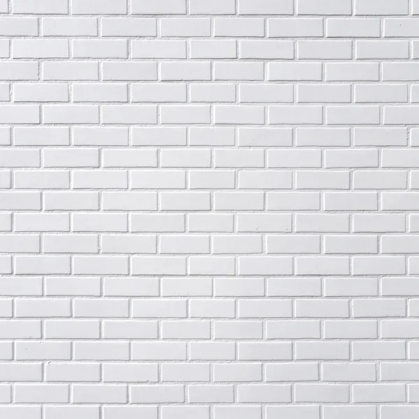 Witte bakstenen muur Stockfoto