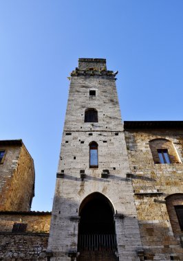 San gimignano için yapılan kule