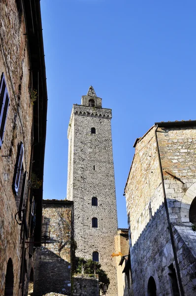 Turm in San Gimignano — Stockfoto