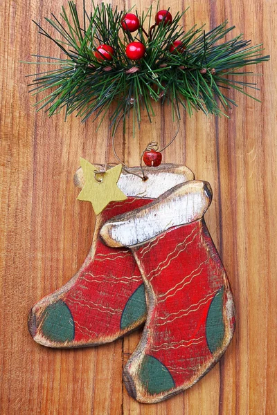 Velhos ornamentos de Natal — Fotografia de Stock