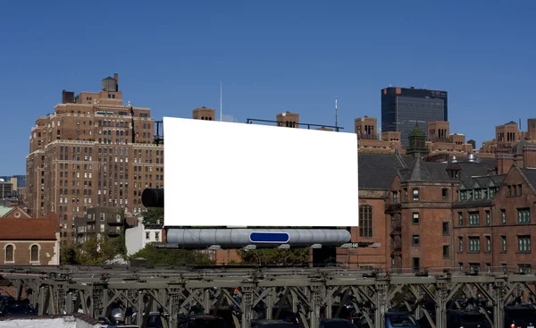 Stock image Nyc blank billboard