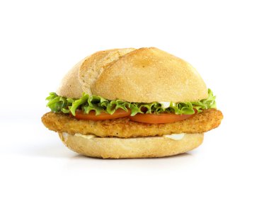 Chicken sandwich clipart