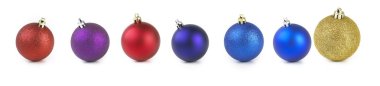 Christmas balls clipart