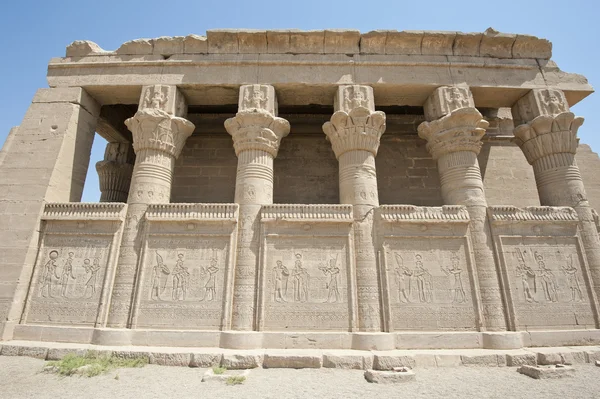 Pozůstatky starověkého egyptského chrámu — Stock fotografie