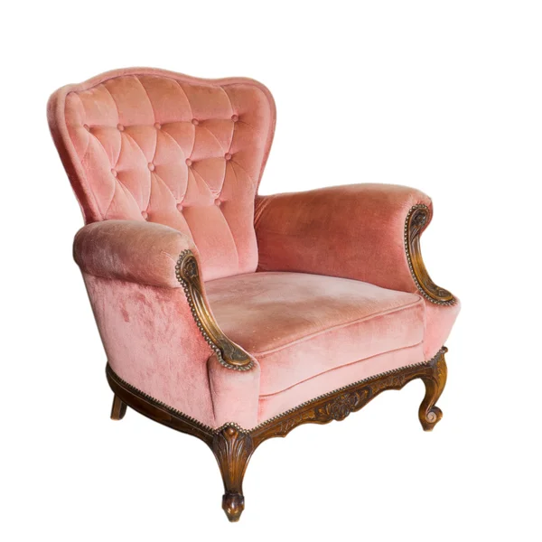 Luxo cadeira de braços vintage — Fotografia de Stock