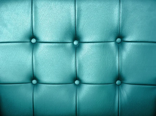 Green leather background — Stock Photo, Image