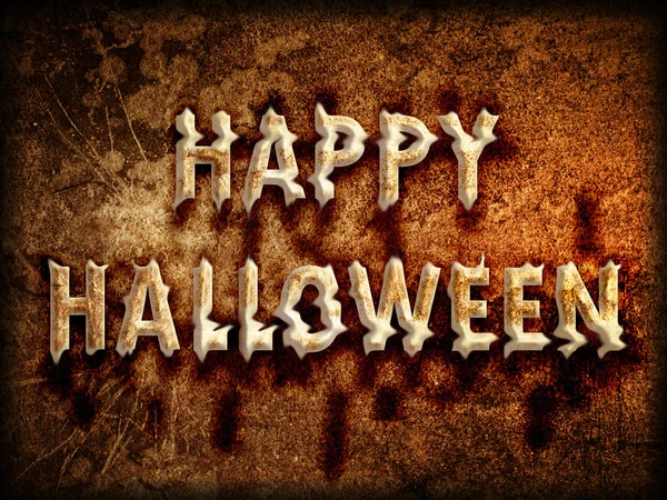 Gelukkig Halloween teken — Stockfoto