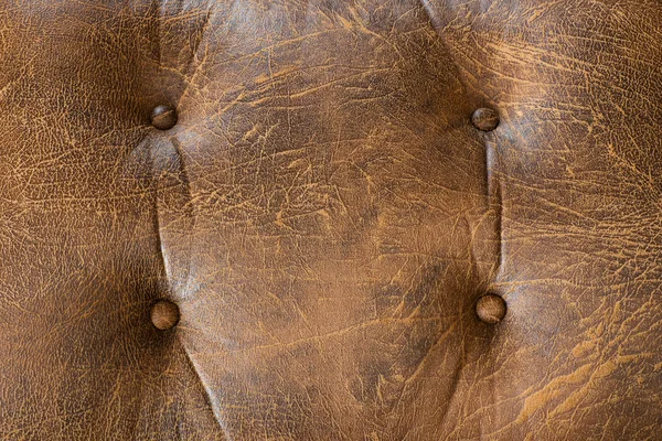 Eski kahverengi deri — Stok fotoğraf