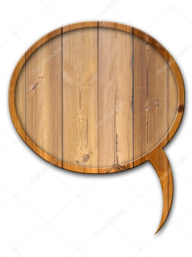 Oval Wood decorative Sign