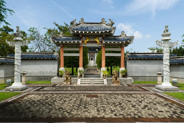 中国の庭様式の入口 — ストック写真