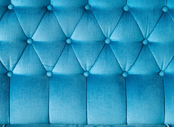 Текстура из голубой ткани — стоковое фото