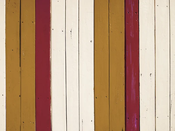 Color rojo pintado sobre madera — Foto de Stock