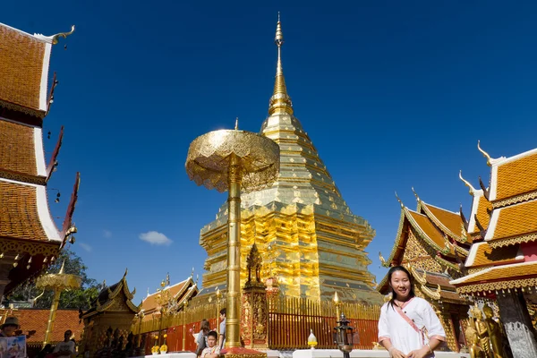 O pagode dourado — Fotografia de Stock