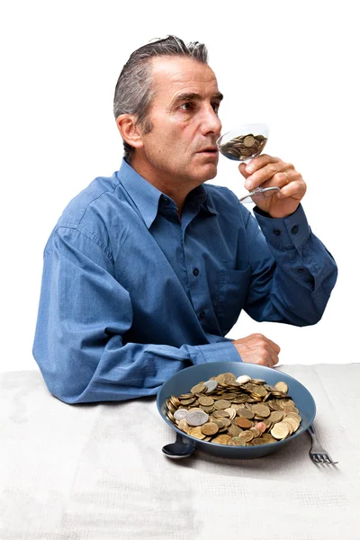 stock image Man having Money