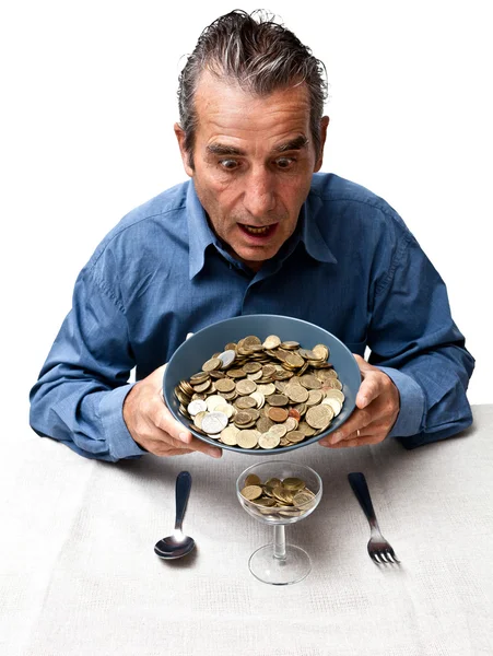 Man having Money — Stock Photo, Image