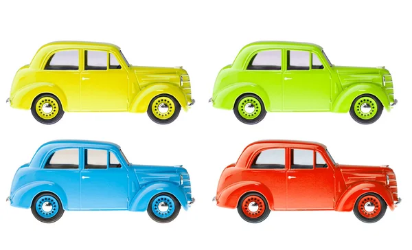 stock image Set of retro cars