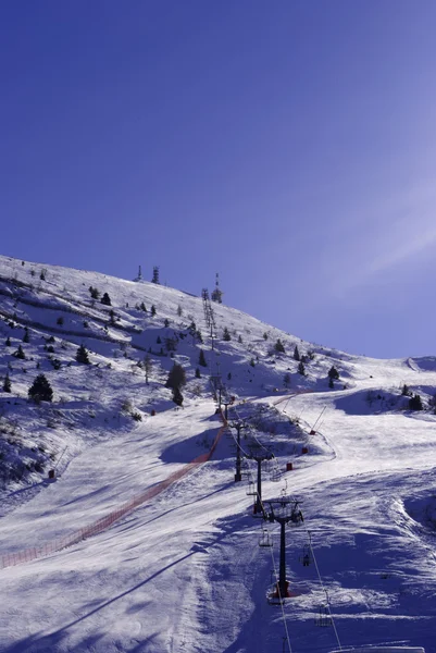 스키 리프트 — 스톡 사진