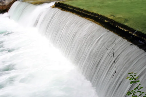 stock image River with waterfall