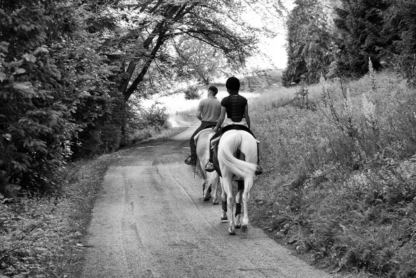 Paseo a caballo —  Fotos de Stock