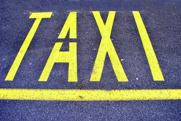 stock image Yellow taxi