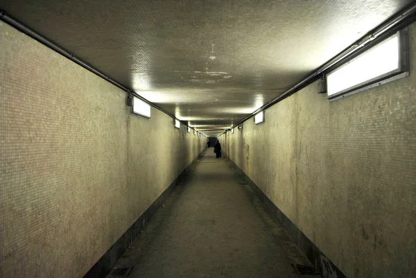 Túnel para peões — Fotografia de Stock