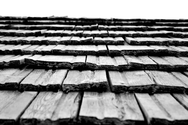 Telhado de madeira — Fotografia de Stock