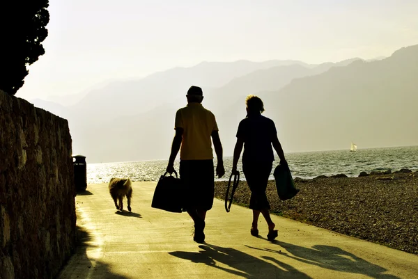 Stock image Couple walks