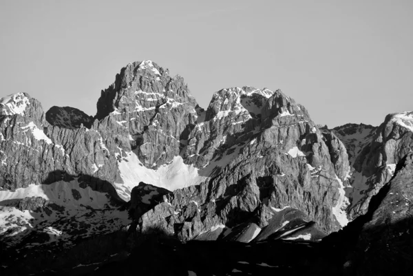 Montagne alpi — Foto Stock