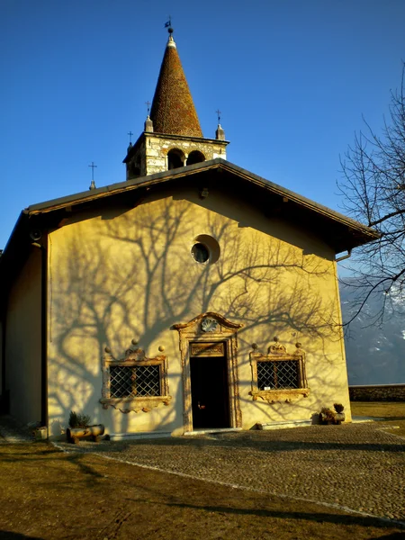 Kościół w Tyrolu — Zdjęcie stockowe