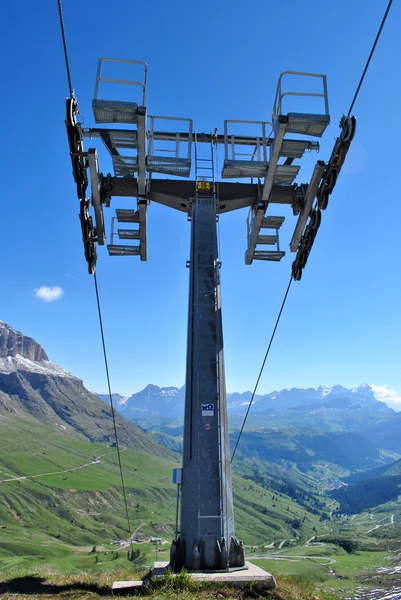 Ski lifts — Stock Photo, Image