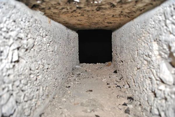 Túneis em rocha — Fotografia de Stock