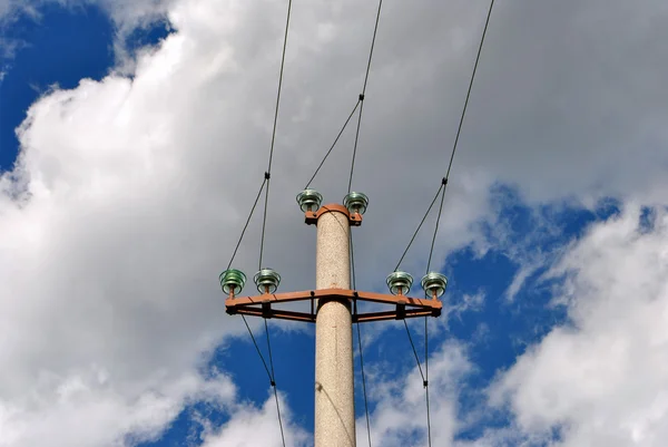 Πυλώνας ηλεκτρικής ενέργειας — Φωτογραφία Αρχείου