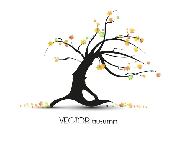 Arbre automne — Image vectorielle