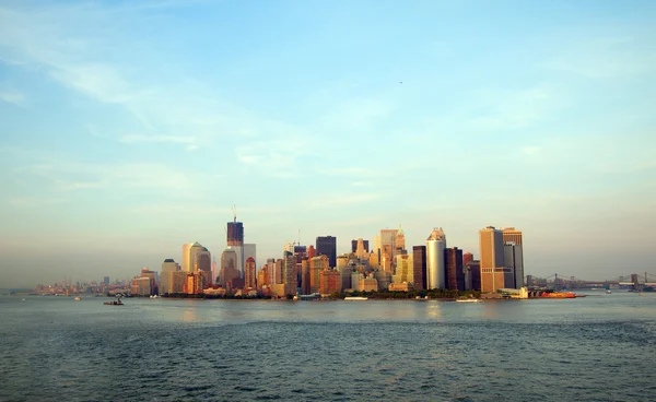 stock image View at Manhattan from sea