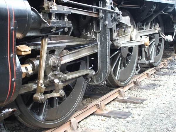 Rodas do comboio . — Fotografia de Stock