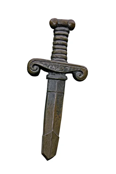 Punhal de Luta Medieval . — Fotografia de Stock